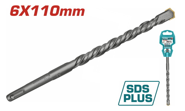 TOTAL ΔΙΑΜΑΝΤΟΤΡΥΠΑΝΟ SDS-PLUS 6 X 110mm (TAC310601)