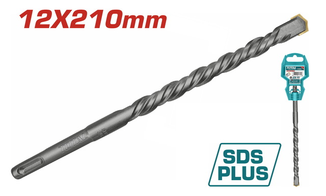 TOTAL ΔΙΑΜΑΝΤΟΤΡΥΠΑΝΟ SDS-PLUS 12 X 210mm (TAC311201)