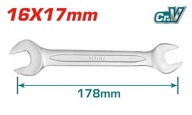 TOTAL ΓΕΡΜΑΝΙΚΑ 16 Χ 17mm (TDOES16171)