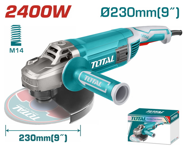 TOTAL ΕΠΑΓΓ. ΓΩΝΙΑΚΟΣ ΛΕΙΑΝΤΗΡΑΣ 2.400W - 230mm (TG1252306)