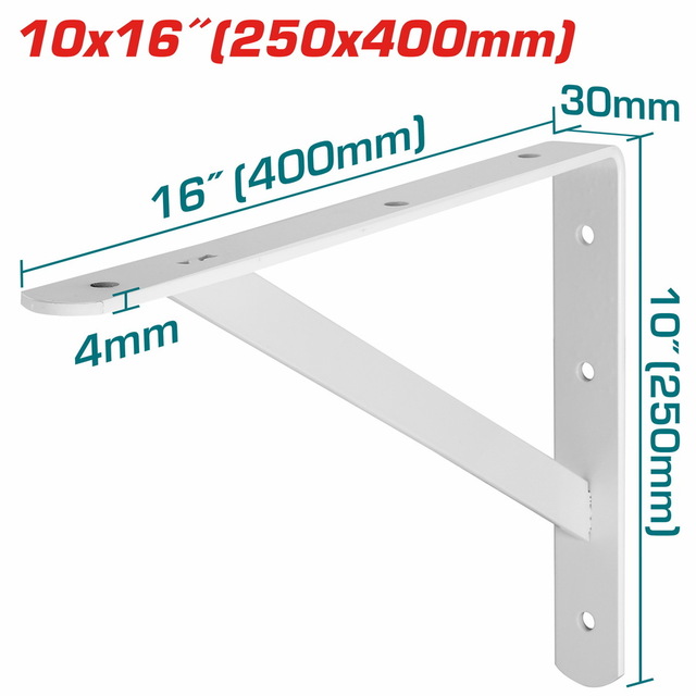 TOTAL ΓΩΝΙΑ Β.Τ ΛΕΥΚΗ 25 Χ 40cm (THDSB1016)