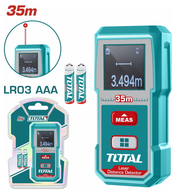 TOTAL ΜΕΤΡΗΤΗΣ ΑΠΟΣΤΑΣΕΩΝ LASER 0.05 - 35m (ΤMT53055)