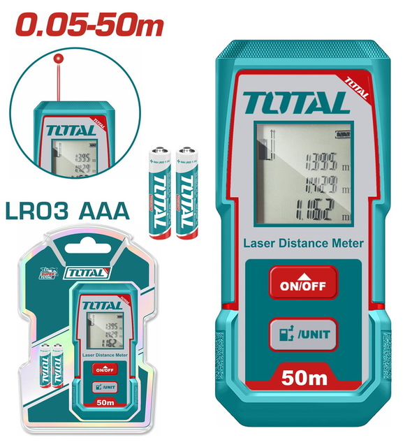 TOTAL ΕΠΑΓΓ. ΜΕΤΡΗΤΗΣ ΑΠΟΣΤΑΣΕΩΝ LASER 0.05 - 50m (ΤMT55016)