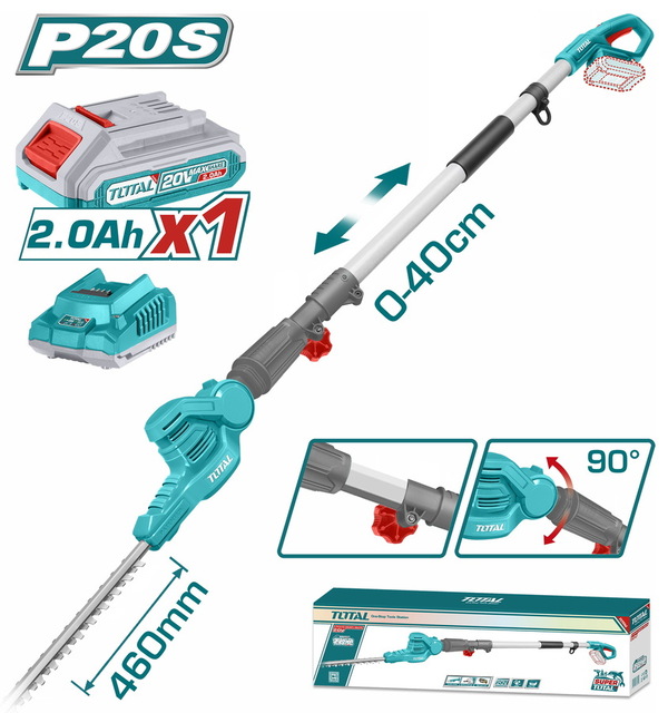 TOTAL ΤΗΛΕΣΚΟΠΙΚΟ ΨΑΛΙΔΙ ΜΠΟΡΝΤΟΥΡΑΣ ΜΠΑΤ. Li-ion 20V / 2Ah / 1 ΜΠΑΤΑΡΙΑ  (TPHT2016012)