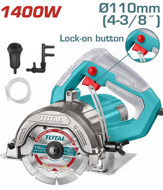 TOTAL ΕΠΑΓΓ. ΚΟΦΤΗΣ ΥΓΡΑΣ ΚΟΠΗΣ 1.400W / Φ-110mm (TS3141106)