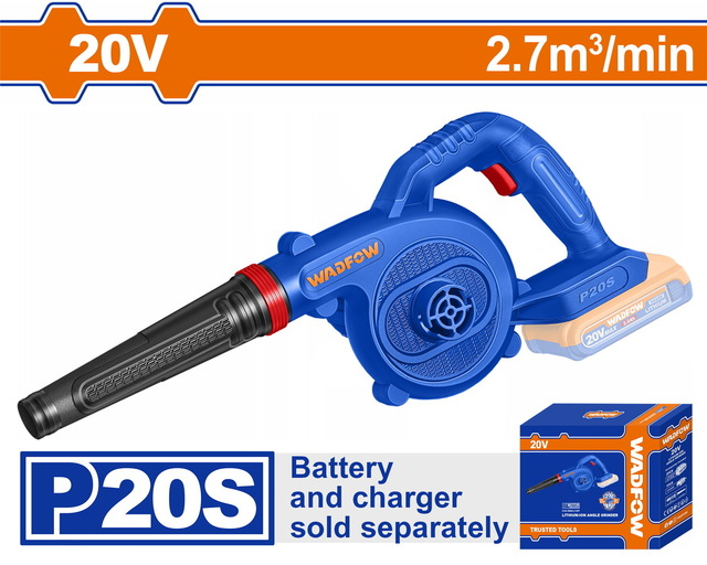 WADFOW ΦΥΣΗΤΗΡΑΣ ΜΠΑΤ. Li-ion 20V ΧΩΡΙΣ ΜΠΑΤΑΡΙΑ & ΦΟΡΤΙΣΤΗ (WBLP512)