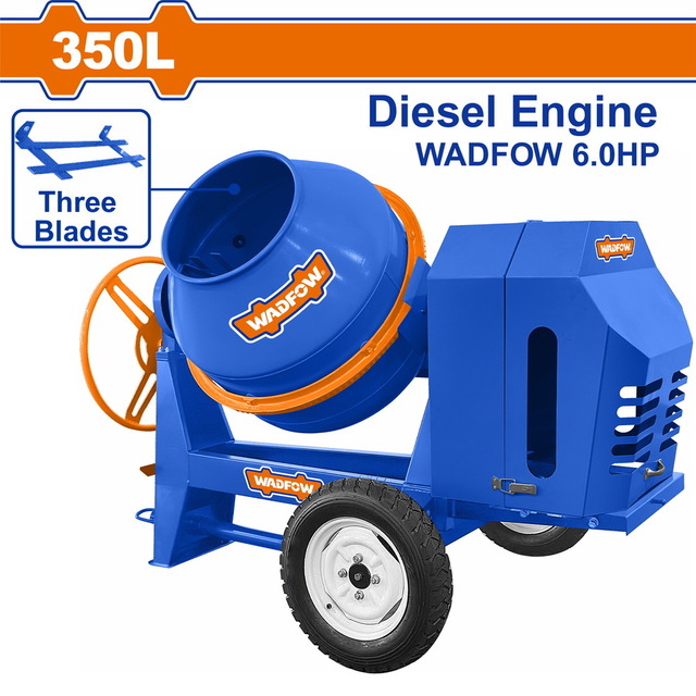 WADFOW ΕΠΑΓΓ. ΜΠΕΤΟΝΙΕΡΑ DIESEL 350Lit / 296cc / 6HP (WCM3U906)