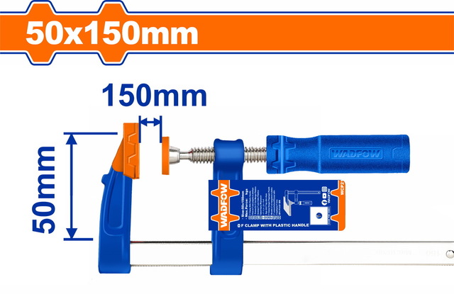 WADFOW ΣΦΙΓΚΤΗΡΑΣ ΜΑΡΑΓΚΩΝ 50 Χ 150mm (WCP2151)