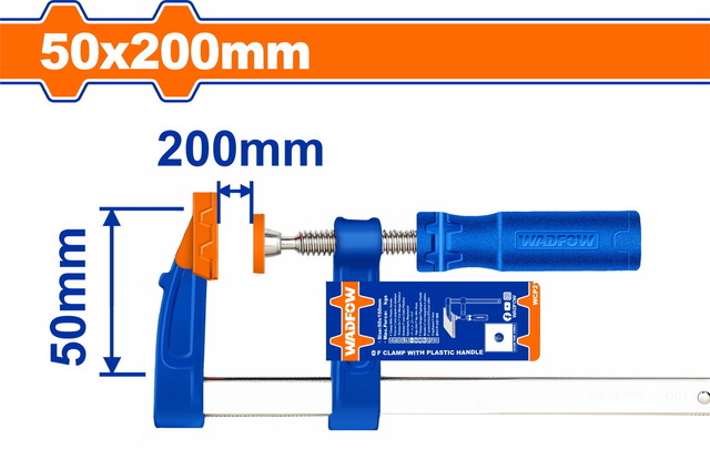 WADFOW ΣΦΙΓΚΤΗΡΑΣ ΜΑΡΑΓΚΩΝ 50 Χ 200mm (WCP2152)