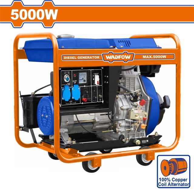 WADFOW ΗΛΕΚΤΡΟΓΕΝΝΗΤΡΙΑ DIESEL 5.000W / 230V (WDG1A50)