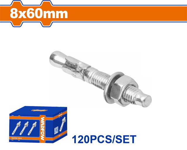 WADFOW ΒΙΣΜΑΤΑ ΜΕΤΑΛΛΙΚΑ ΓΑΛΒ. EXPRESS 8 Χ 60 120ΤΕΜ (WDQ2522)