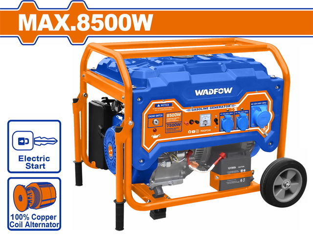 WADFOW ΗΛΕΚΤΡΟΓΕΝΝΗΤΡΙΑ ΒΕΝΖΙΝΗΣ 8.500W (WGEAA10)