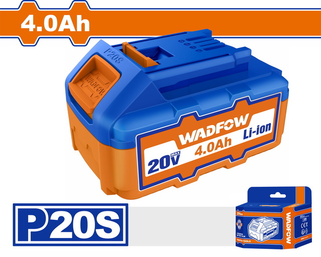 WADFOW ΜΠΑΤΑΡΙΑ Li-ion 20V / 4Ah (WLBP540)