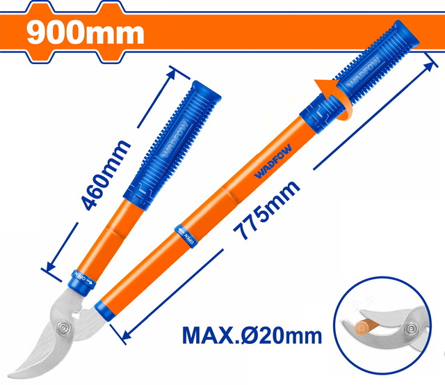 WADFOW ΨΑΛΙΔΑ ΚΛΑΔΟΥ ΤΗΛΕΣΚΟΠΙΚΗ 580-900mm (WPR1E79)