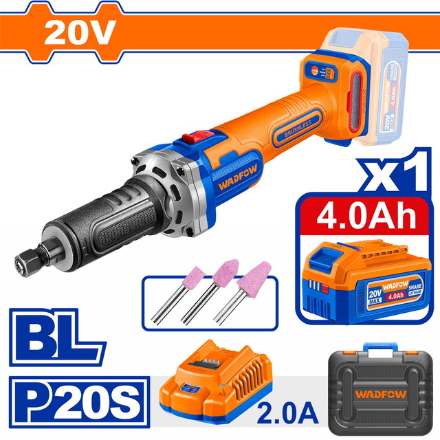 WADFOW ΛΕΙΑΝΤΗΡΑΣ ΙΣΙΟΣ ΜΠΑΤ. Li-ion 20V / 4Ah / 1 ΜΠΑΤ BL Motor (WZY1501)