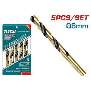 TOTAL ΤΡΥΠΑΝΙ HSS DIN 338 8mm (TAC100803)