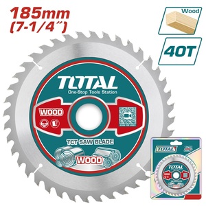 TOTAL ΑΝΤΑΛΛΑΚΤΙΚΟΣ ΔΙΣΚΟΣ Φ-185Χ20-16mm 40T ΓΙΑ TS11418526 / TS1161856 / TSLI1851 (TAC231415)