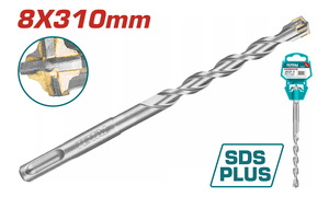 TOTAL ΔΙΑΜΑΝΤΟΤΡΥΠΑΝΟ SDS-PLUS S4L 8 X 310mm (TAC310805C)