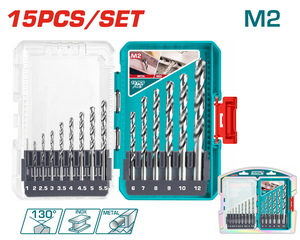 TOTAL ΕΠΑΓΓ. ΣΕΤ ΤΡΥΠΑΝΙΑ HSS M2 15ΤΕΜ (TACSDL51508)