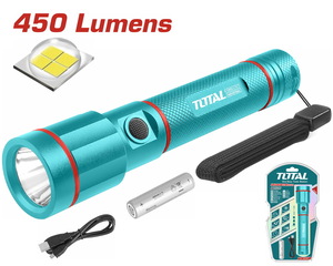 TOTAL ΕΠΑΓΓ. ΦΑΚΟΣ LED ΕΠΑΝΑΦ. ΛΙΘΙΟΥ 50-450 Lumens (TCFL1865051)