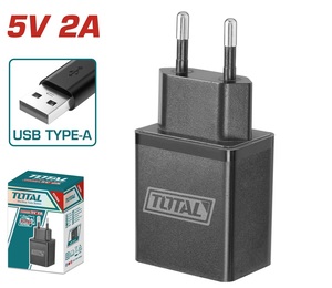 TOTAL ΦΟΡΤΙΣΤΗΣ 5V / 2A USΒ Τype-A (TCLI120502)