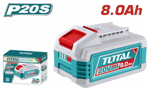 TOTAL ΕΠΑΓΓ. ΜΠΑΤΑΡΙΑ Li-ion 20V / 8Ah (TFBLI2128)