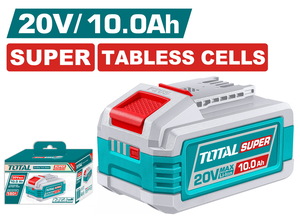 TOTAL ΕΠΑΓΓ. ΜΠΑΤΑΡΙΑ Li-ion 20V / 10Ah SUPER TABLESS CELLS (TFBLI2129)