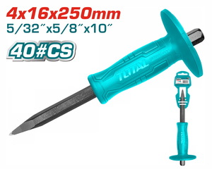 TOTAL ΒΕΛΟΝΙ ΜΕ ΠΛΑΣΤΙΚΗ ΛΑΒΗ 250mm (THT4221026)