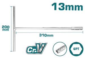 TOTAL ΕΠΑΓΓΕΛΜΑΤΙΚΟ ΤΑΦ ΙΣΙΟ 13mm (THTSW1306)