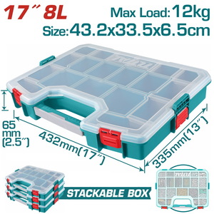 TOTAL ΤΑΜΠΑΚΙΕΡΑ ΕΡΓΑΛΕΙΩΝ 17" (TPBX1711)