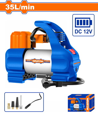 WADFOW ΚΟΜΠΡΕΣΕΡ ΑΕΡΟΣ ΑΥΤΟΚΙΝΗΤΟΥ 12V / 10A / 35Lit/min (WAAC561)