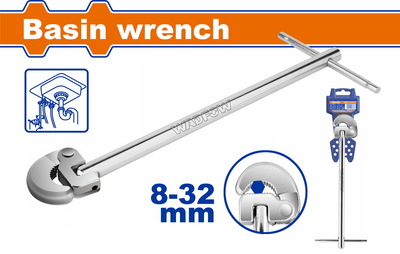 WADFOW ΚΛΕΙΔΙ ΥΔΡΑΥΛΙΚΟΥ ΝΙΠΤΗΡΟΣ 10" / 250mm (WBF1732)