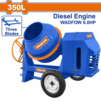 WADFOW ΕΠΑΓΓ. ΜΠΕΤΟΝΙΕΡΑ DIESEL 350Lit / 296cc / 6HP (WCM3U906)