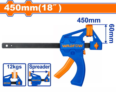 WADFOW ΣΦΙΓΚΤΗΡΑΣ ΜΑΡΑΓΚΩΝ ΑΥΤΟΜΑΤΟΣ 18" / 60X450mm (WCP4318)