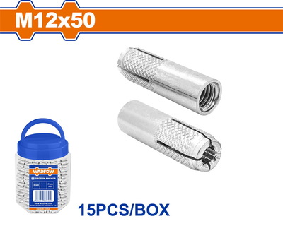 WADFOW ΒΙΣΜΑΤΑ ΜΕΤΑΛΛΙΚΑ ΓΑΛΒ. ΝΤΙΖΑΣ ΕΣΩΤΕΡΙΚΟ ΣΠΕΙΡΩΜΑ 12 Χ 50 15ΤΕΜ ΣΕ ΠΛΑΣΤ. ΒΑΖΑΚΙ (WDQ3T12)