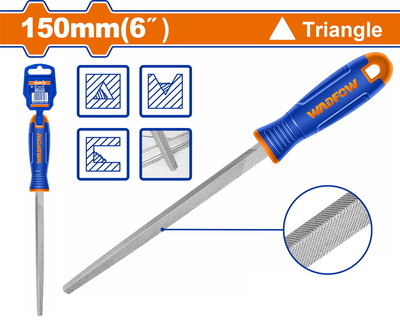 WADFOW ΛΙΜΑ ΤΡΙΓΩΝΗ 6" / 150mm (WFE7856)