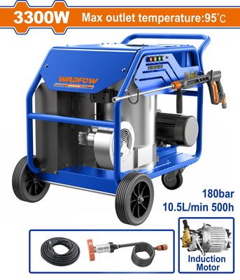 WADFOW ΠΛΥΣΤΙΚΟ ΖΕΣΤΟΥ-ΚΡΥΟΥ ΝΕΡΟΥ 3.300W / 180 Bar / Induction Motor (WHP1A01)