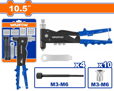 WADFOW ΚΙΤ ΠΡΙΤΣΙΝΑΔΟΡΟΣ ΧΕΙΡΟΣ ΠΑΣΟΥ 10.5" (WHR5710)