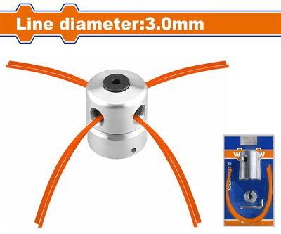 WADFOW ΚΕΦΑΛΗ ΜΕΣΙΝΕΖΑΣ ΑΛΟΥΜ. UNIVERSAL FIX LINE 4 ΕΞΟΔΩΝ (WJC2401)