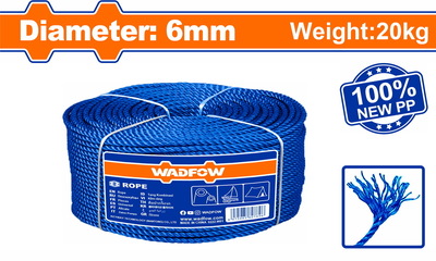 WADFOW ΣΧΟΙΝΙ ΡΡ 6mm / 1.300m / 20Kg (WRZ2306)