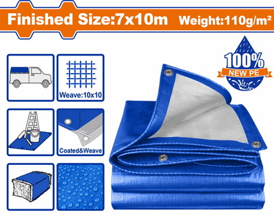 WADFOW ΜΟΥΣΑΜΑΣ ΑΔΙΑΒΡΟΧΟΣ 110gr/m2 7X10m (WTQ1870)