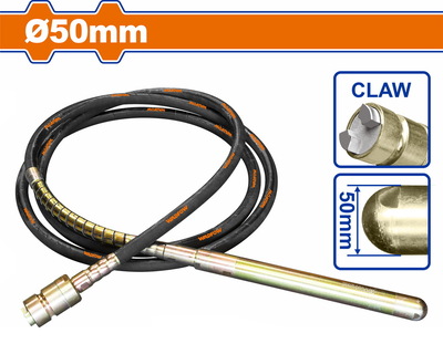 WADFOW ΕΥΚΑΜΠΤΟΣ ΑΞΟΝΑΣ (ΜΑΡΚΟΥΤΣΙ) Claw type Φ - 50mm / 6m (WVRP1A50)