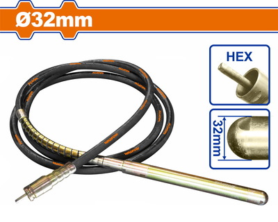 WADFOW ΕΥΚΑΜΠΤΟΣ ΑΞΟΝΑΣ (ΜΑΡΚΟΥΤΣΙ) HEX type Φ - 32mm / 6m (WVRP2A32)