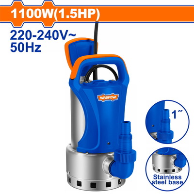 WADFOW ΥΠΟΒΡΥΧΙΑ ΑΝΤΛΙΑ ΑΚΑΘΑΡΤΩΝ ΥΔΑΤΩΝ INOX 1.100W (WWPFW041)