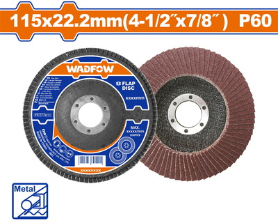 WADFOW ΠΟΛΥΠΤΕΡΟ ΓΥΑΛΙΣΜΑΤΟΣ 115mm Ρ60 (WYL0412)